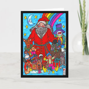 Carte La magie de Père Noël Card