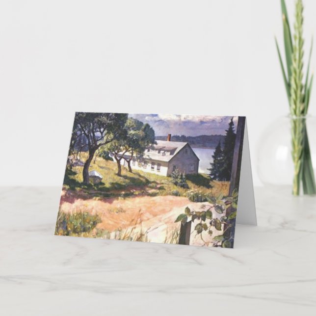 Carte La maison de la Fête des Mères est là où le coeur  (Devant)