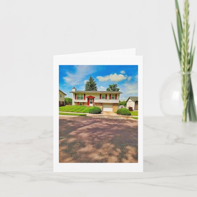Carte La maison de maman 41 ans.  (Devant)