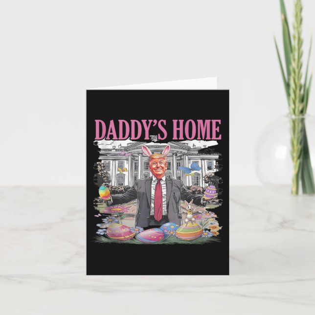 Carte La maison de Trump Daddy Rendons Pâques plus grand (Devant)