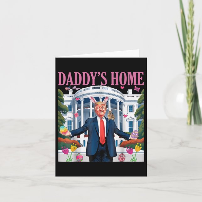 Carte La maison de Trump Daddy Rendons Pâques plus grand (Devant)