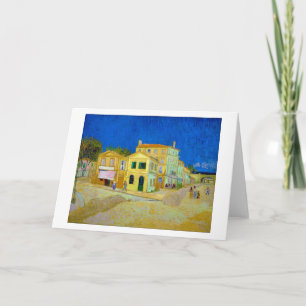 Carte La Maison Jaune, Van Gogh