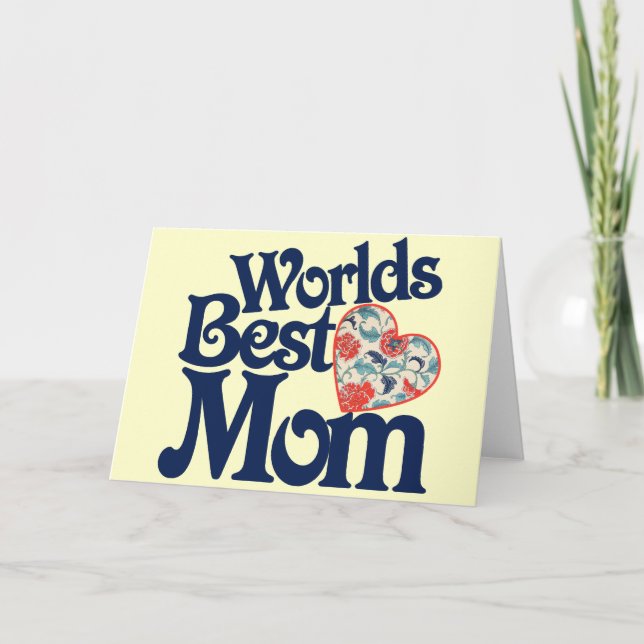 Carte La Meilleure maman de Worlds (Devant)