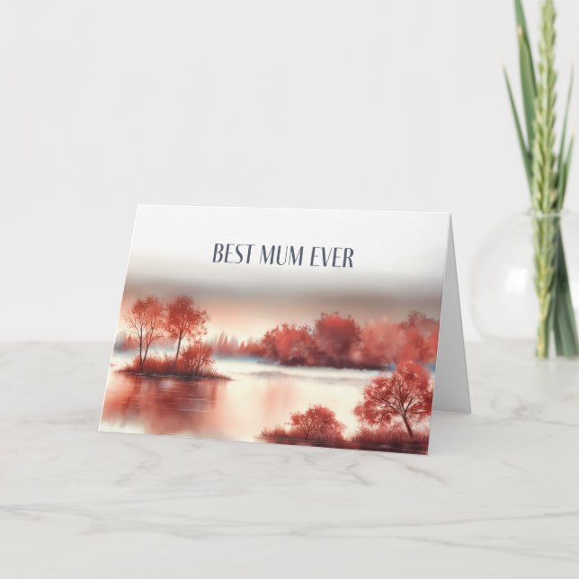 Carte La Meilleure Maman Ever (Devant)