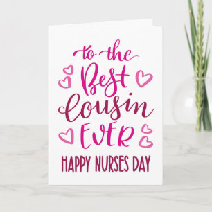 Carte La meilleure typographie de Cousin Ever Nurings Da