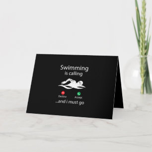 Carte La Nage Appelle Le Refus D'Accepter Et Je Dois Y A
