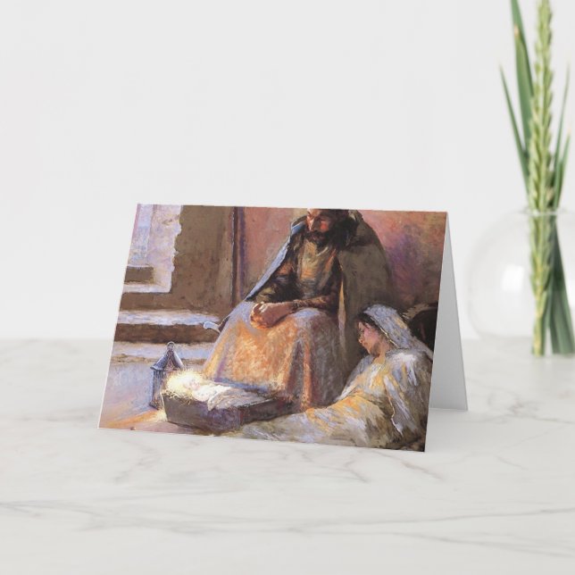 Carte La Nativité De Gari Melchers (Devant)