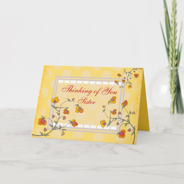 Carte La nonne catholique "pensant à vous" cardent (Devant)