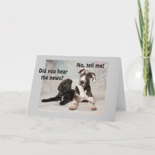 CARTE LA NOUVELLE EST QUE C'EST VOTRE JOUR SPÉCIAL AUJOU