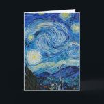 Carte la nuit étoilée 1889 par vincent van gogh<br><div class="desc">la nuit étoilée 1889 par vincent van gogh</div>