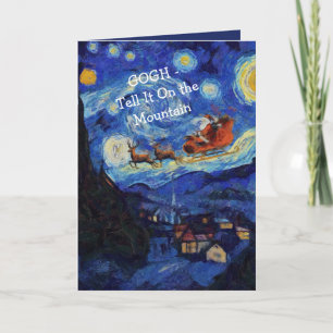 Carte La nuit étoilée de Van Gogh Saint-Nicolas à Saint-