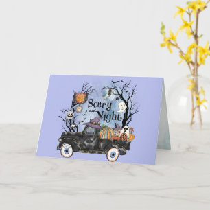 Carte La Nuit Terrifiante d'Halloween