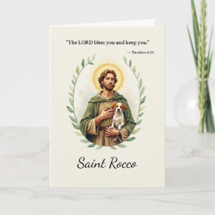 Carte La paix de Dieu de saint Roch avec les Écritures
