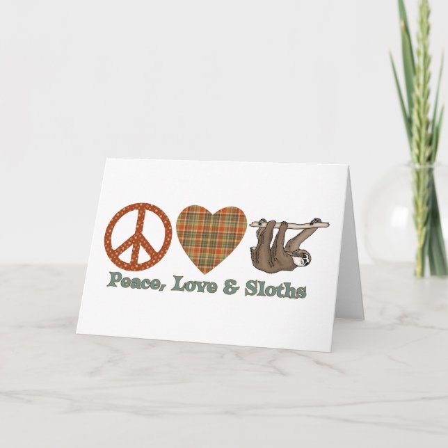 Carte La paix, l'amour et les Slots (Devant)