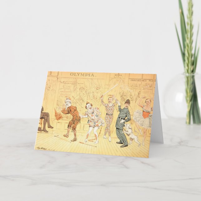 Carte La pantomime de St Stephen (Devant)