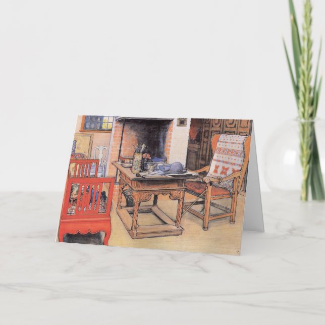 Carte La peinture de Carl Larsson, Cache-cache, (Devant)