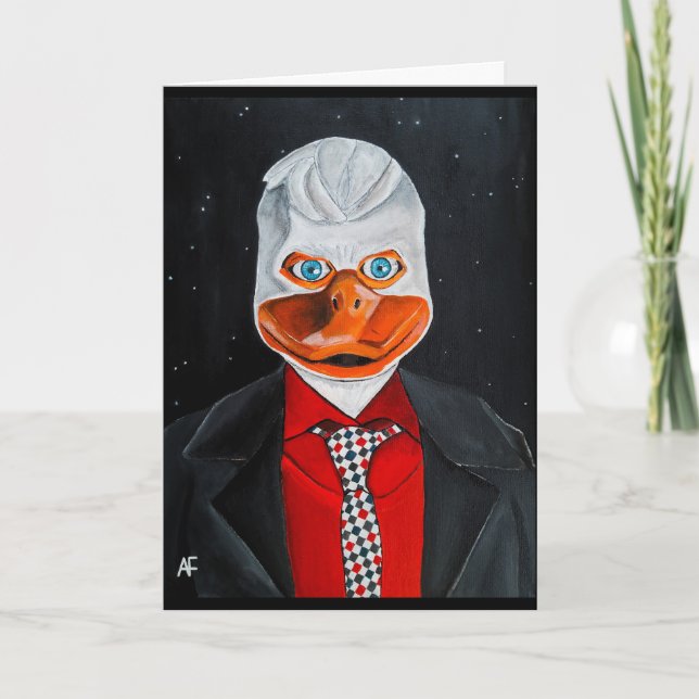 Carte La peinture sur canard de Alfred Fox (Devant)