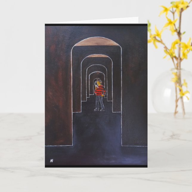 Carte La peinture The Dream Stalker par Alfred Fox (Fleur jaune)