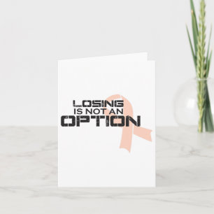 Carte La Perte N'Est Pas Une Option Sensibilisation Au C