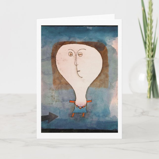 Carte La peur d'une fille, Klee (Devant)