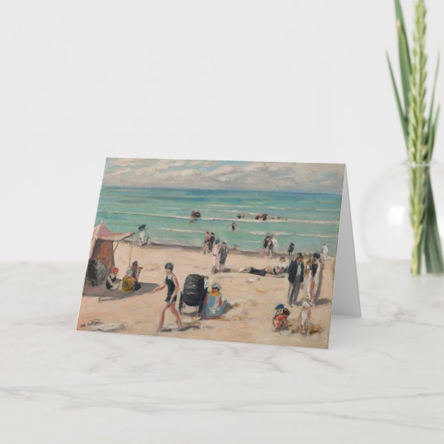 Carte La Plage de Fort-Mahon | Albert André (Devant)