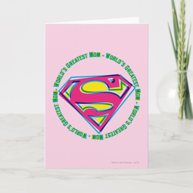 Carte La plus grande maman du monde (Devant)