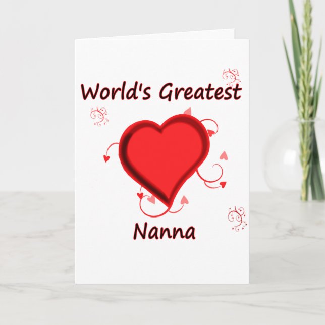 Carte La plus grande nanna du monde (Devant)