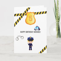 La Police Birthday Greeting