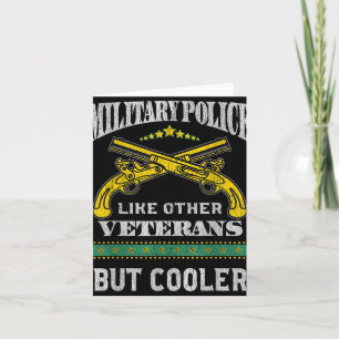 Carte La Police Militaire Comme D'Autres Anciens Combatt