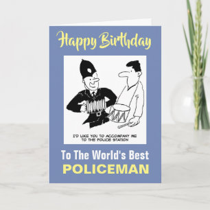 Carte La police veut qu'Homme l'accompagne