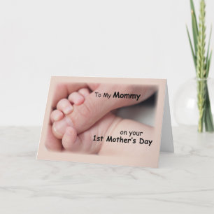 Carte La première fête des mères de My Mommy