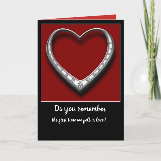 Carte La première fois que nous sommes tombés sur une ca (Devant)