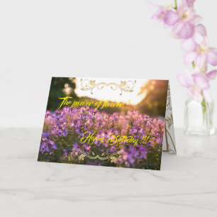 Carte La puissance de la fleur