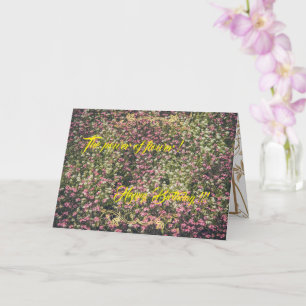 Carte La puissance de la fleur