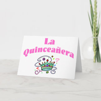 Carte La Quinceanera