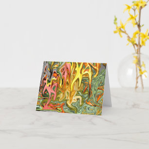 Carte La récolte fondue...