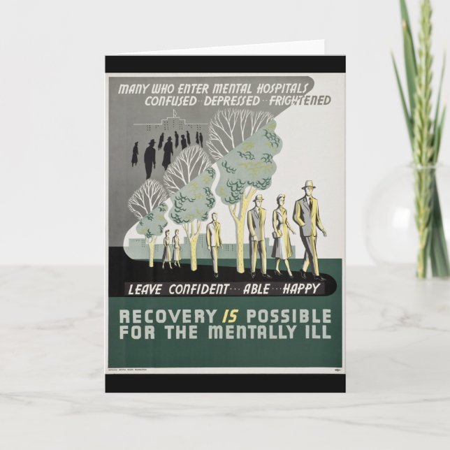 Carte La récupération est possible mentalement - à la (Devant)