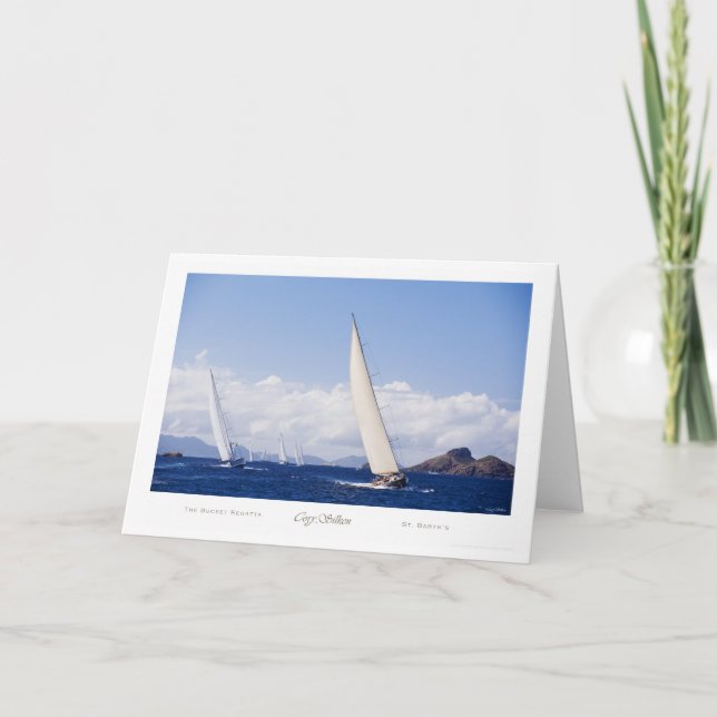 Carte La régate des seaux (Devant)