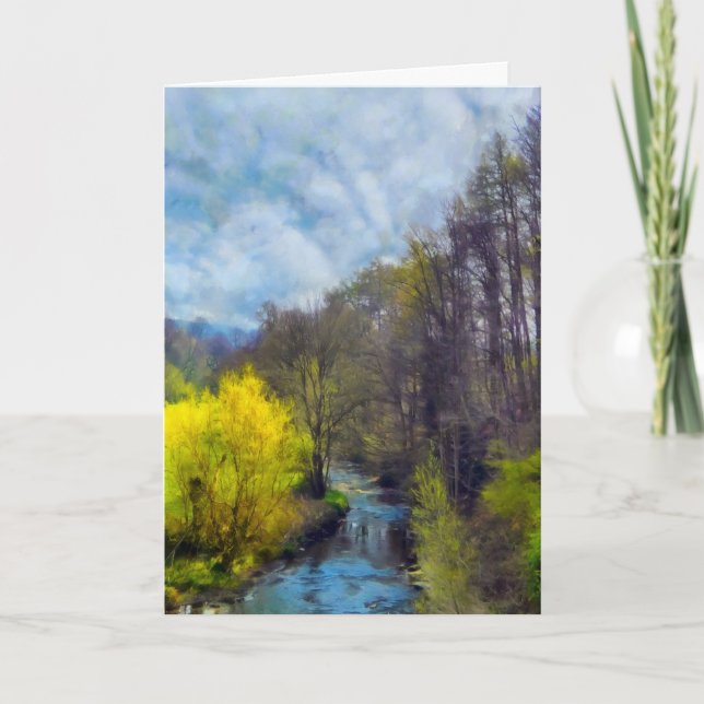 Carte La rivière (Devant)