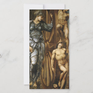Carte La roue de la fortune (par Edward Burne-Jones)