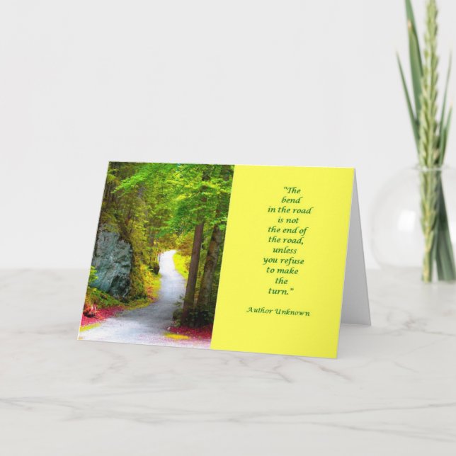 Carte La route jaune (Devant)