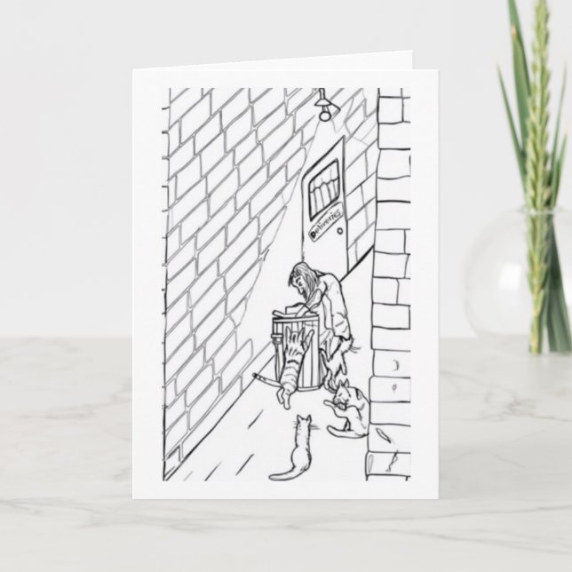 Carte La ruelle  (Devant)
