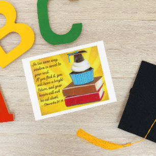 Carte La sagesse est douce Retour à l'école à l'universi