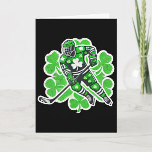 Carte La Saint-Patrick Hockey Garçons Irlandais Saint-Pa