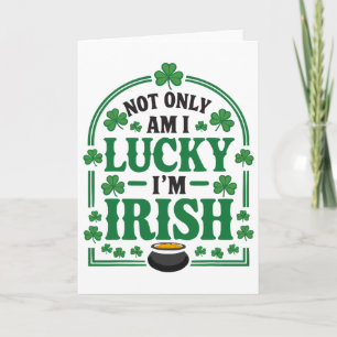 Carte La Saint-Patrick Shamrock Shenanigan Irlande