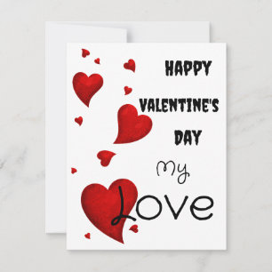 Carte la Saint-Valentin 