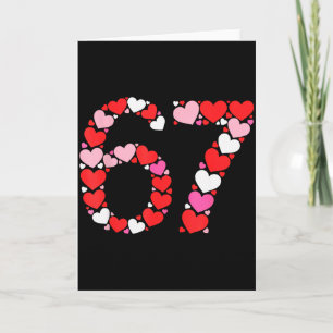 Carte La Saint-Valentin 67 Meme Rempli De Cœurs Drôle S