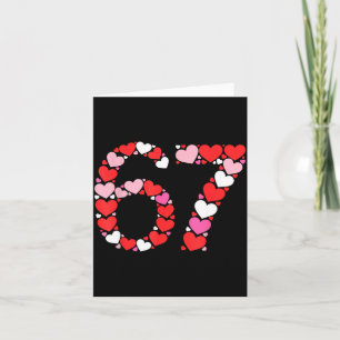 Carte La Saint-Valentin 67 Meme Rempli De Cœurs Drôle S