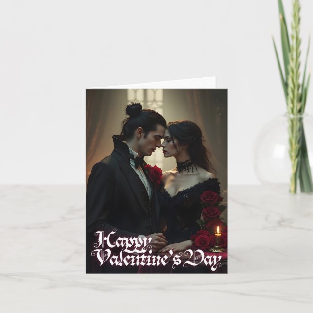 Carte La Saint-Valentin de la passion éternelle (Devant)