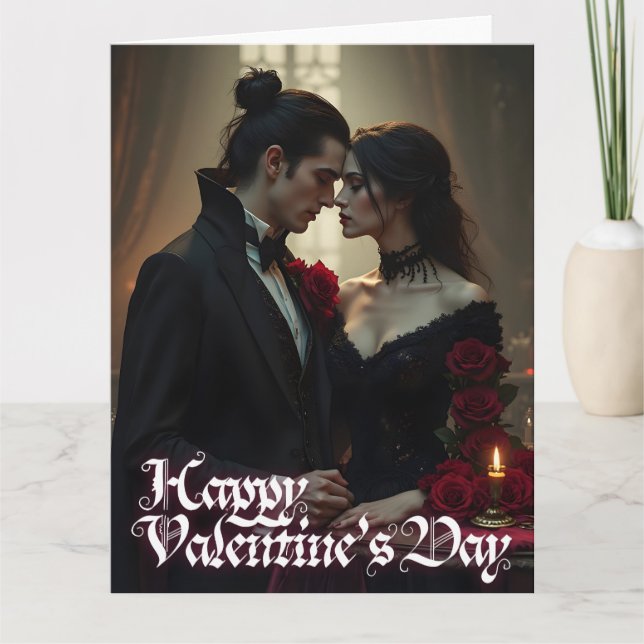 Carte La Saint-Valentin de la passion éternelle (Devant)